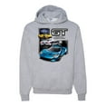 thumbnail image 1 of Ford GT American Horse Power Mustang | Mens Cars and Trucks Hooded Sweatshirt Graphic Hoodie, Heather Grey, Small, 1 of 4