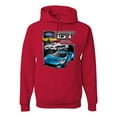 thumbnail image 1 of Ford GT American Horse Power Mustang | Mens Cars and Trucks Hooded Sweatshirt Graphic Hoodie, Red, 3XL, 1 of 4