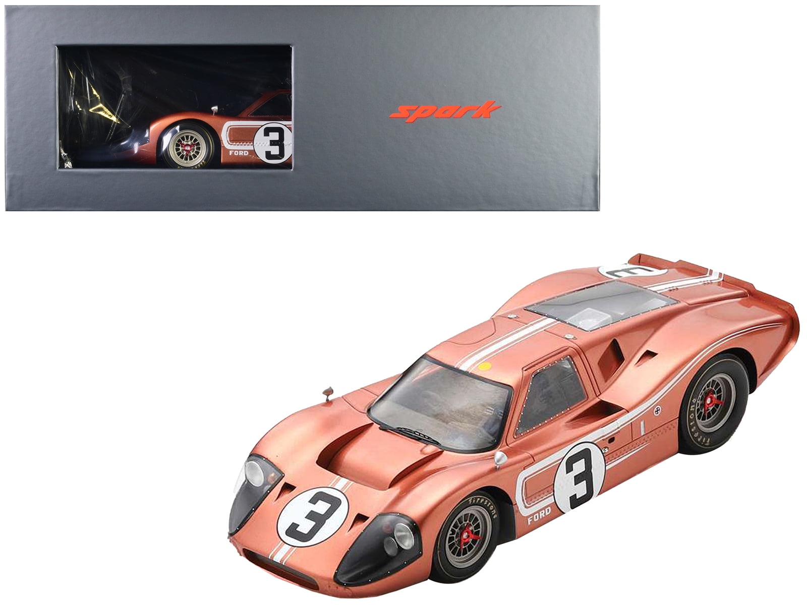 エグゾト 1/18 フォード GT40 Mk IV No.3 1967 【公式通販】
