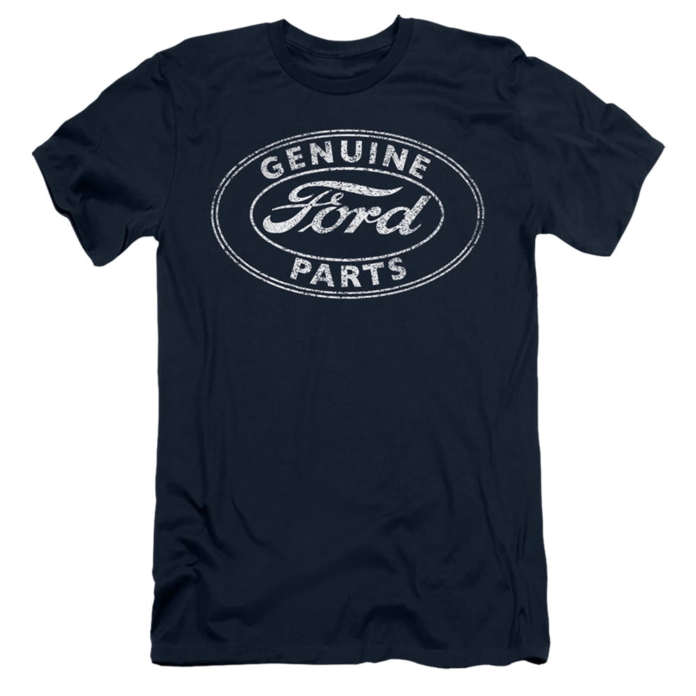 Ford Genuine Parts S/S Adult 30/1 T-Shirt Navy - Walmart.com