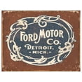 thumbnail image 1 of Tin Signs TSN1707-BRK Ford Historic Logo, 1 of 2
