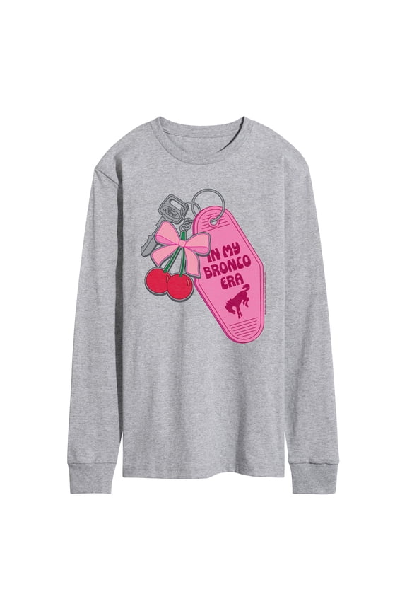 - In My Bronco Era Keychains - Men's Long Sleeve Graphic T-Shirt