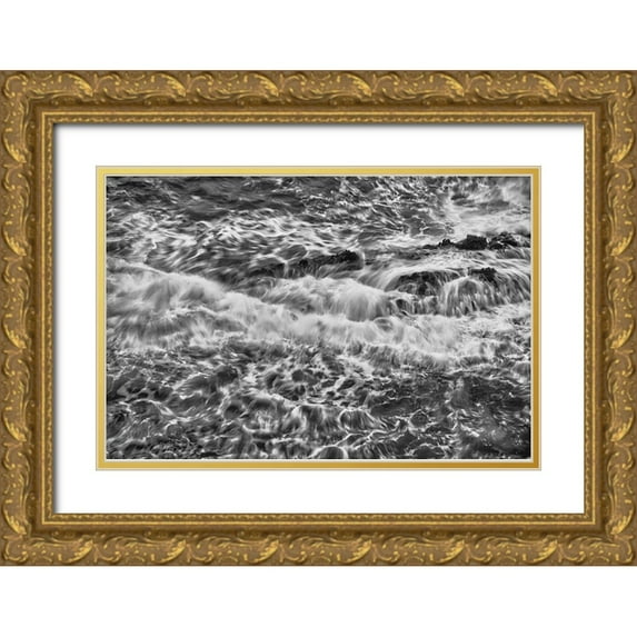 Ford, John 18x13 Gold Ornate Wood Framed with Double Matting Museum Art Print Titled - Point Lobos-Carmel-California