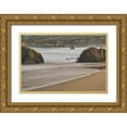 thumbnail image 1 of Ford, John 24x17 Gold Ornate Wood Framed with Double Matting Museum Art Print Titled - Garapata Beach-Carmel by the Sea-California, 1 of 4