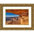 thumbnail image 1 of Ford, John 32x23 Gold Ornate Wood Framed with Double Matting Museum Art Print Titled - Dead Horse Point-Canyonlands National Park-Utah, 1 of 4