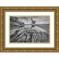 thumbnail image 1 of Ford, John 32x23 Gold Ornate Wood Framed with Double Matting Museum Art Print Titled - Pool-Colorado River-Moab-Utah, 1 of 4
