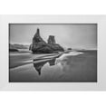 thumbnail image 1 of Ford, John 32x23 White Modern Wood Framed Museum Art Print Titled - Bandon Beach-Oregon, 1 of 4