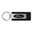 thumbnail image 1 of Ford Leather Key Chain (Black), 1 of 2