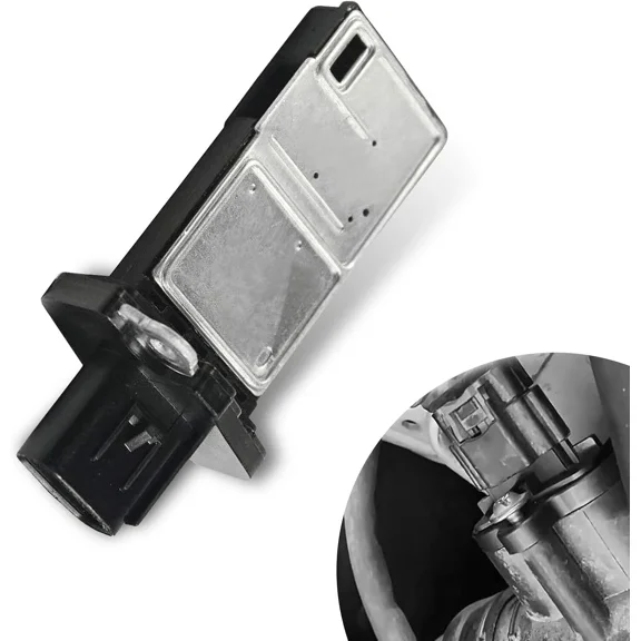 For Ford, Lincoln & Mazda Vehicles - E150, E250, F150, Edge, Escape, Econoline, Explorer, Focus, Fusion, Mustang, Taurus & More # 3L3A-12B579-BA Mass Air Flow Sensor 6 Pins
