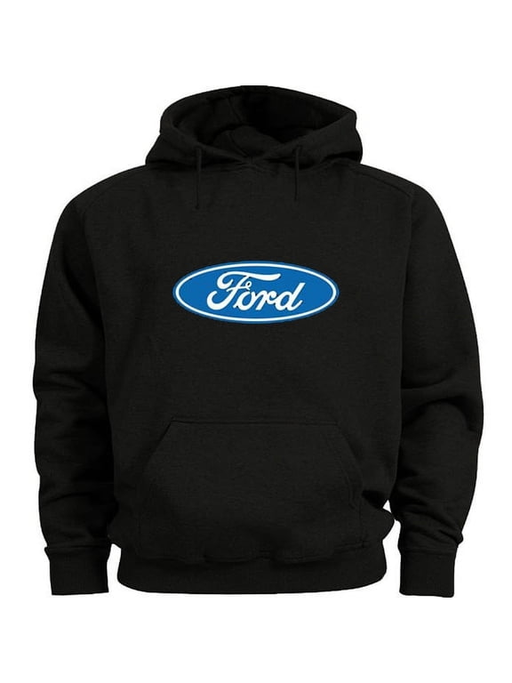 Ford Logo Hoodie Men's Sweatshirt Black