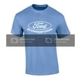 thumbnail image 1 of Ford Logo T-shirt American Classic Car Shirt Motor Company Car Enthusiast Tee Garage Racing Performance-Carolina Blue-5xl, 1 of 4