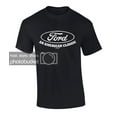 thumbnail image 1 of Ford Logo T-shirt American Classic Car Shirt Motor Company Car Enthusiast Tee Garage Racing Performance-Large Black, 1 of 4