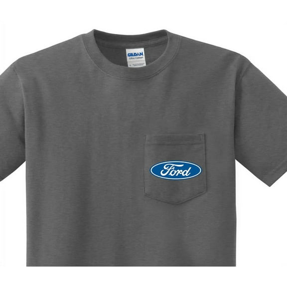 Ford Logo T-shirt Men's Pocket Tee
