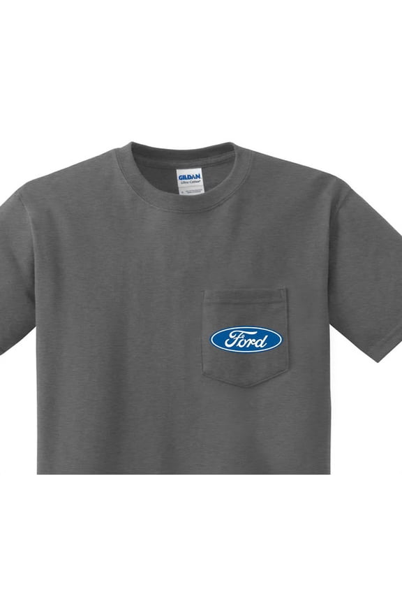 Ford Logo T-shirt Men's Pocket Tee