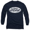 thumbnail image 1 of Ford Logo Unisex Adult Long-Sleeve T Shirt,Navy, X-Large, 1 of 2