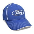 thumbnail image 1 of Ford Logo White Piping Blue Sports Baseball Hat, 1 of 3