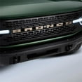 thumbnail image 1 of Ford Racing 2021+ Bronco Grille Lettering Overlay Kit - Bronze, 1 of 6
