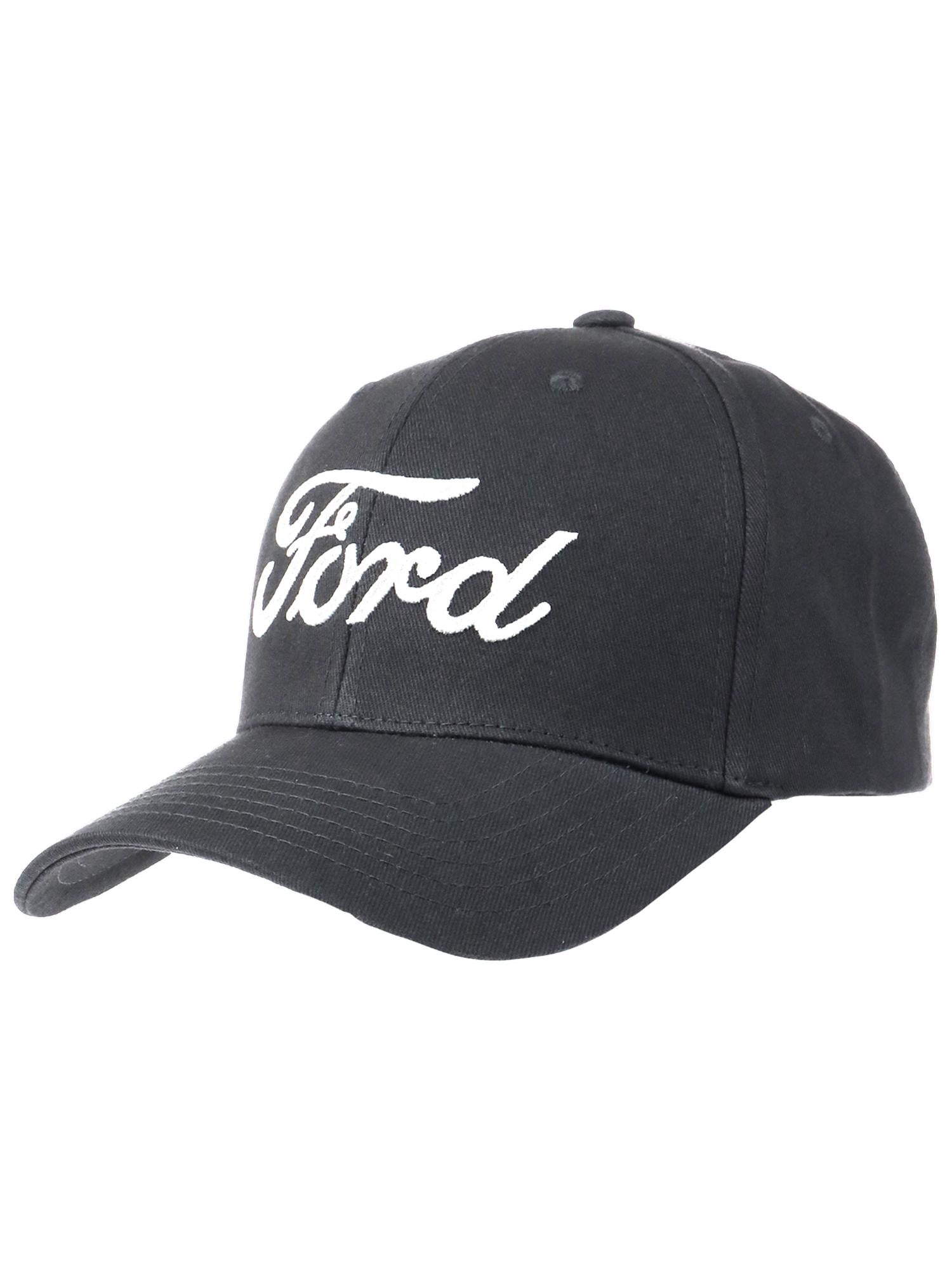 Ford Men's 3D Embroidered Logo Trucker Hat, Gray, One Size