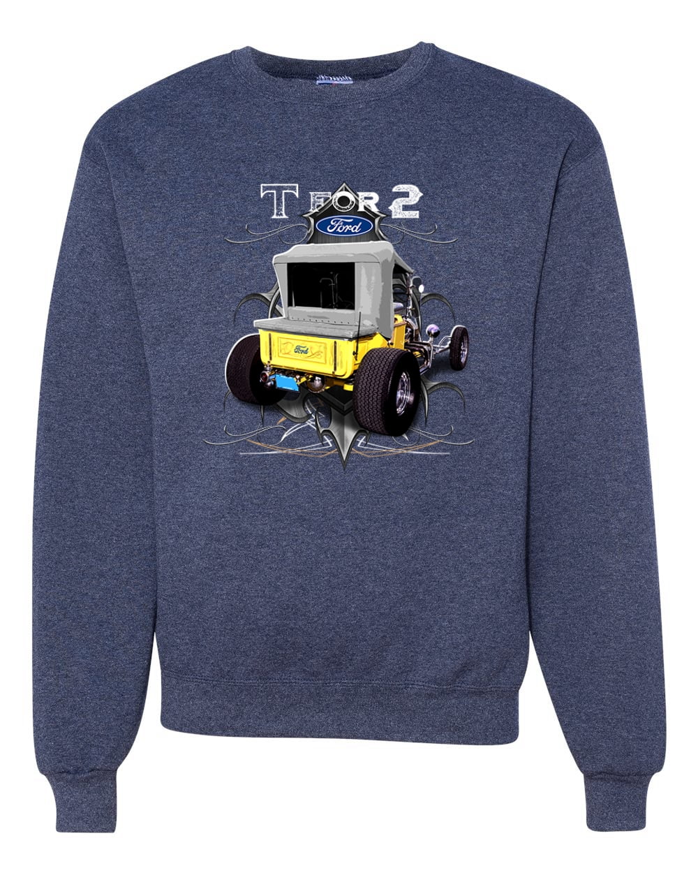 Ford Truck Parking Only Sign Gift for Owners of Ford Trucks Mens Cars and Trucks Crewneck Graphic Sweatshirt Forest Green X Large Walmart