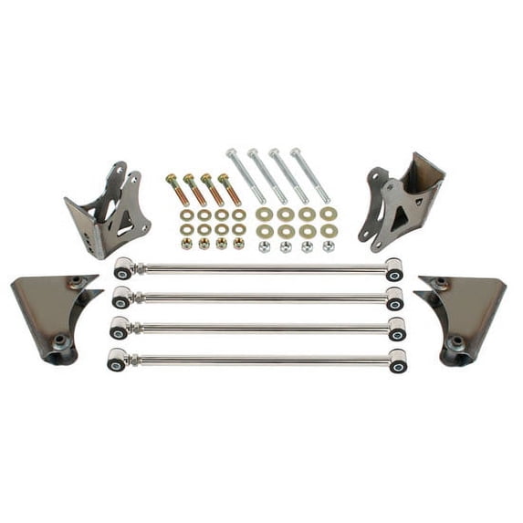 Ford Model T/A Rear 4-Bar Suspension Kit, Stainless Rods