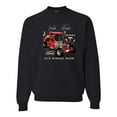 thumbnail image 1 of Ford Model T Roadster 1923 Old School Ride Classic Vintage | Mens Cars and Trucks Crewneck Graphic Sweatshirt, Black, Small, 1 of 4