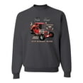 thumbnail image 1 of Ford Model T Roadster 1923 Old School Ride Classic Vintage | Mens Cars and Trucks Crewneck Graphic Sweatshirt, Charcoal, Large, 1 of 4
