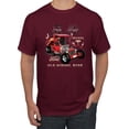 thumbnail image 1 of Ford Model T Roadster 1923 Old School Ride Classic Vintage | Mens Cars and Trucks Graphic T-Shirt, Maroon, Small, 1 of 4