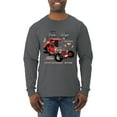 thumbnail image 1 of Ford Model T Roadster 1923 Old School Ride Classic Vintage | Mens Cars and Trucks Long Sleeve T-Shirt, Charcoal, Large, 1 of 1