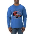 thumbnail image 1 of Ford Model T Roadster 1923 Old School Ride Classic Vintage | Mens Cars and Trucks Long Sleeve T-Shirt, Royal, 3XL, 1 of 1