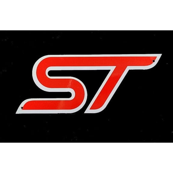 Ford Modern ST logo Steel Sign