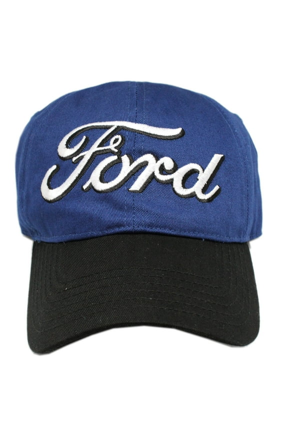 Motor Company Blue and Black Colored Velcro Adjustable Cap