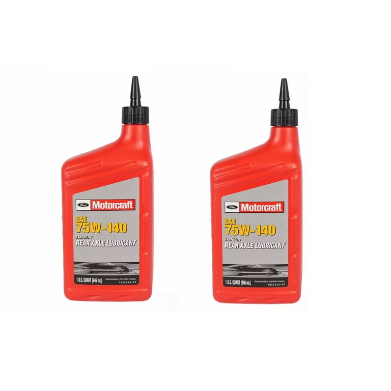 Motorcraft SAE 75W-140 リアアクスルオイル 計1892ml Ford Motorcraft SAE 75W-140 Synthetic Oil Rear Axle Lubricant 2