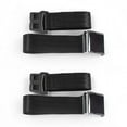 thumbnail image 1 of Ford Mustang 1964-1966 Airplane 2 Point Black Lap Bucket Seat Belt Kit - 2 Belts, 1 of 1