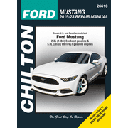 Ford Mustang 2015-2023 Repair Manual, Full Color, Step-by-Step Instructions, Photos, Wiring Diagrams