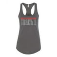 thumbnail image 1 of Ford Mustang 50 Years Mustang Mach 1 Women's Athletic Racerback Tank Top-Dark Grey-medium, 1 of 4