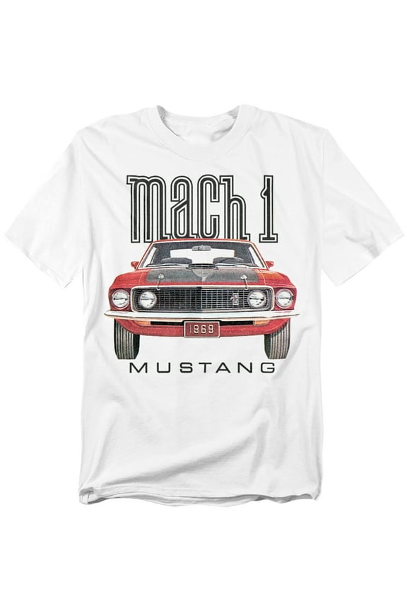 Mustang T-Shirt 69 Mach 1 Unisex Graphic Tee For Men & Women