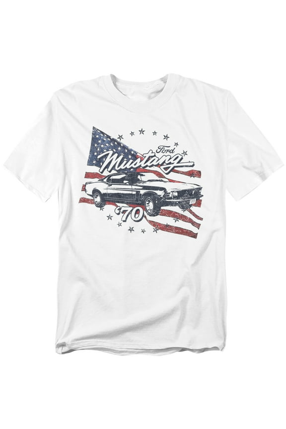 Mustang T-Shirt 70 Mustang Unisex Graphic Tee For Men & Women