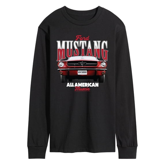 Ford - Mustang All American Muscle Men's Long Sleeve Graphic T-Shirt