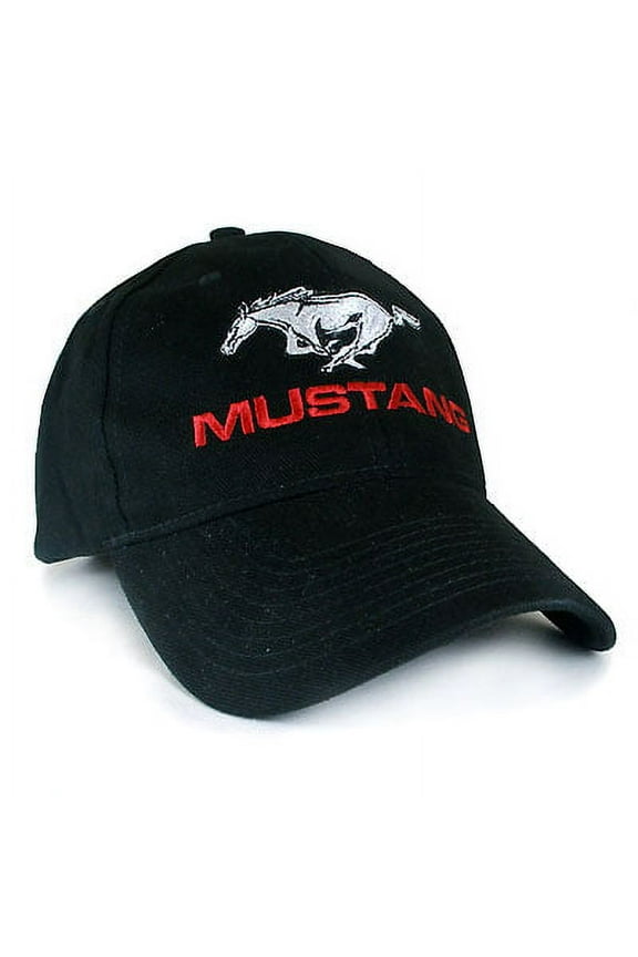 Mustang Basic Classic Black Baseball Hat