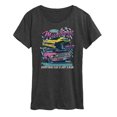 thumbnail image 1 of Ford - Mustang Blur - Women's Short Sleeve Graphic Tee, 1 of 5