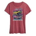 thumbnail image 1 of Ford - Mustang Blur - Women's Short Sleeve Graphic Tee, 1 of 5