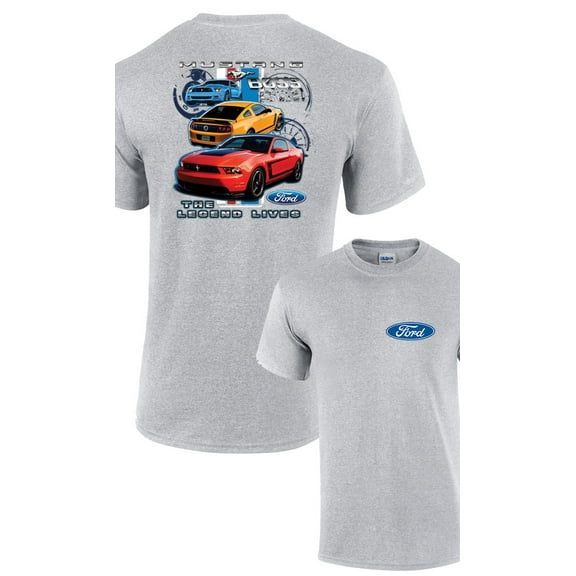 Ford Mustang Boss 302 Legend Lives Design Ford Motors Car Enthusiast Racing Performance Tough Hotrod Race-Sports-Large