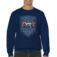 thumbnail image 1 of Ford Mustang Boss 302 Sweatshirt American Muscle Car Fan Performance Racing Road Runner V8 1969 2012 Crewneck, 1 of 7