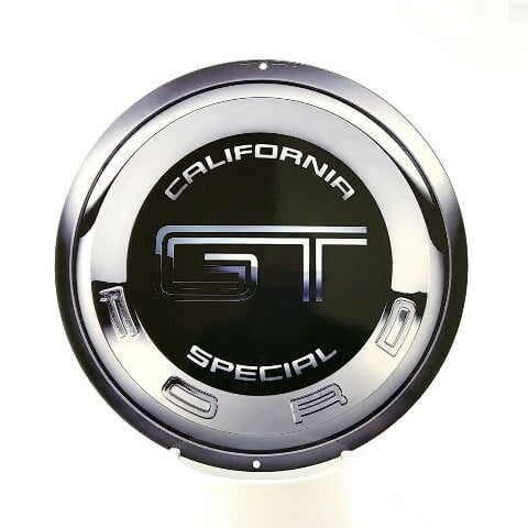 Ford Mustang  California Special Gas Cap Metal Wall Sign