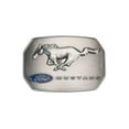 thumbnail image 1 of Ford Mustang Chrome Western Style Belt Buckle 09134, 1 of 2