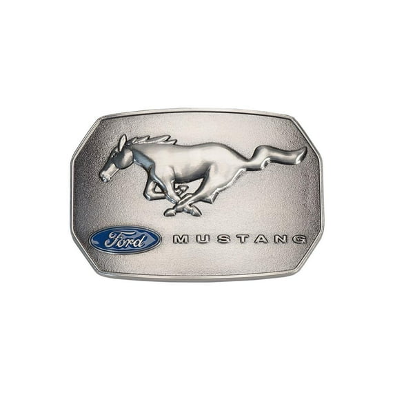 Ford Mustang Chrome Western Style Belt Buckle 09134