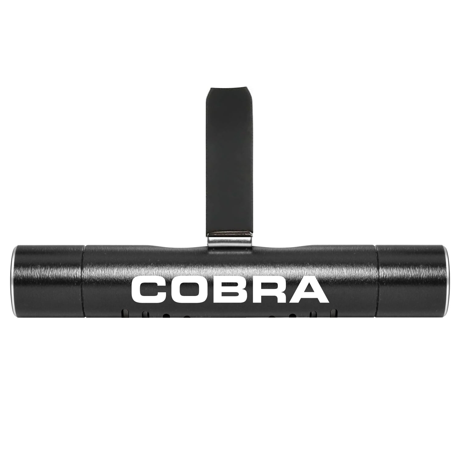 Ford Mustang Cobra Car AC Vent Air Freshener Black Clip with adjustable window and 10 Refill Sticks