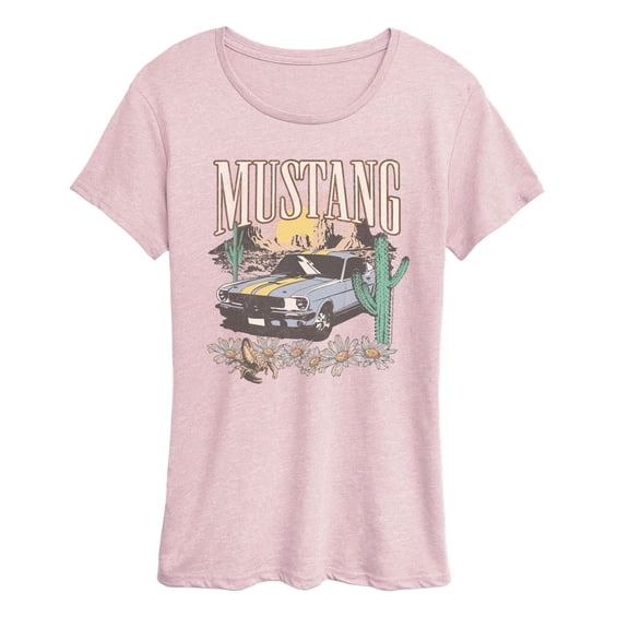 Ford - Mustang Desert - Women's Short Sleeve Graphic T-Shirt