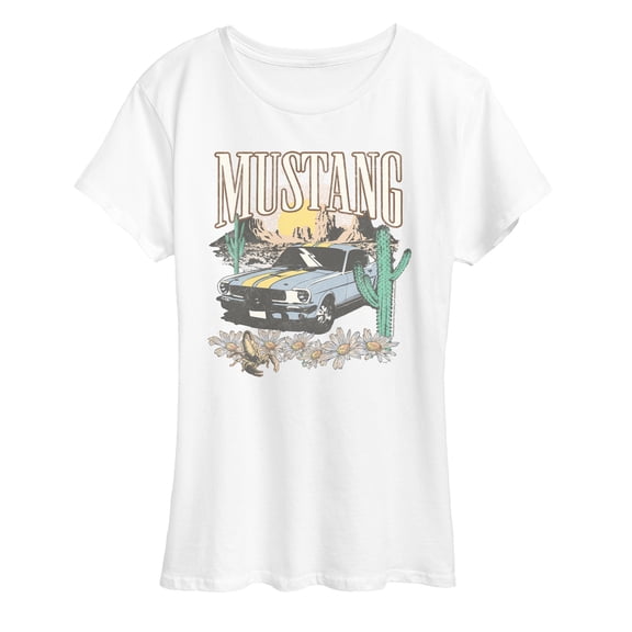 Ford - Mustang Desert - Women's Short Sleeve Graphic T-Shirt