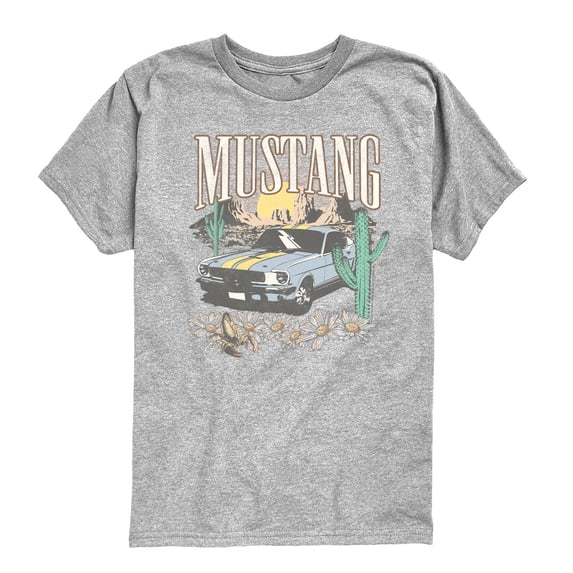 Ford - Mustang Desert - Youth Boys Short Sleeve Graphic T-Shirt